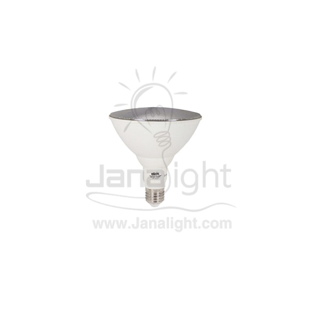 لمبة سبوت حربة بار اليوس لد 14 وات ابيض 38 مل بلاستيك ابيض Elios Outdoor LED Flood Light Bulb 14 watt white